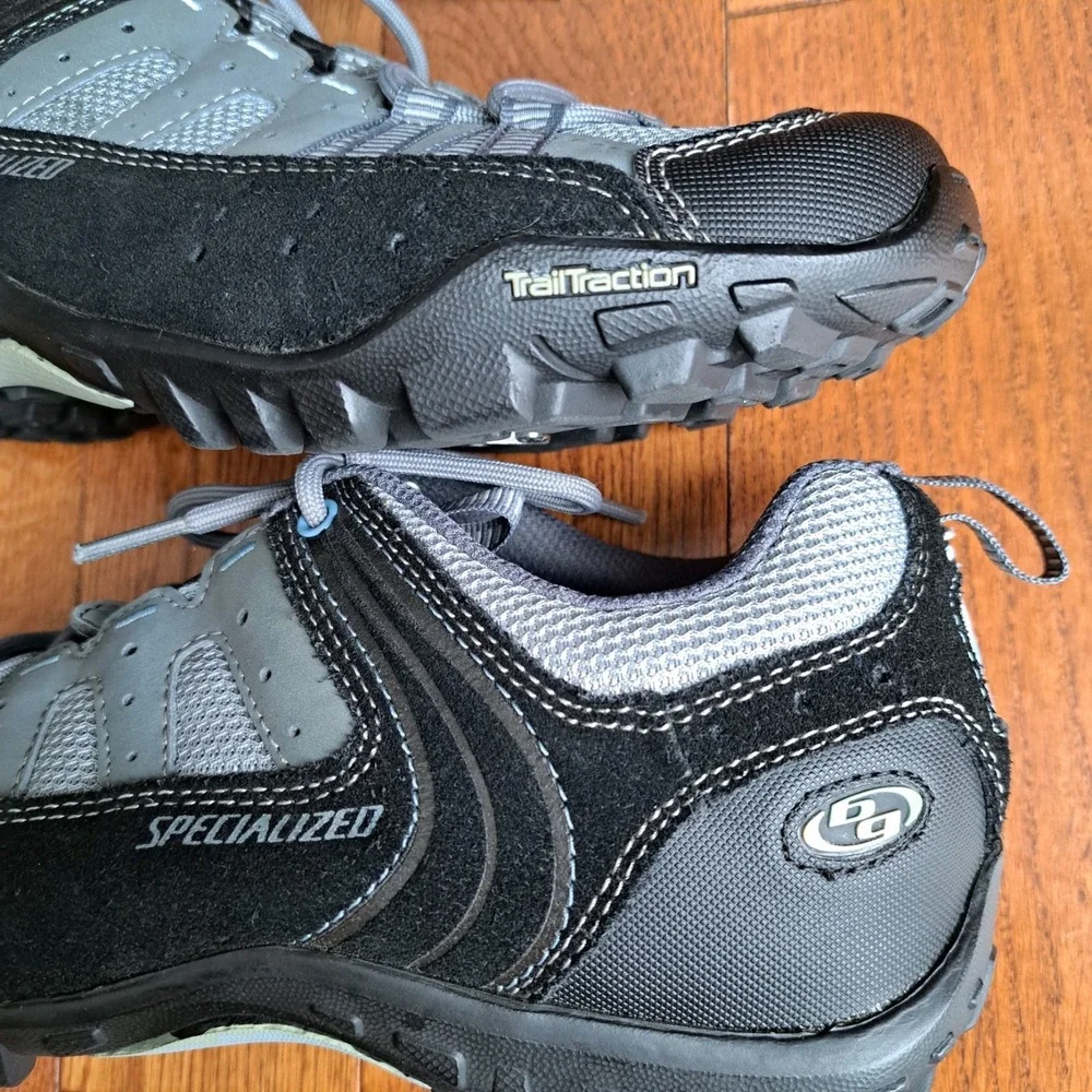 Specialized Women's Grey Body Geometry Plush Tahoe Biking Shoes 39 US 8.5